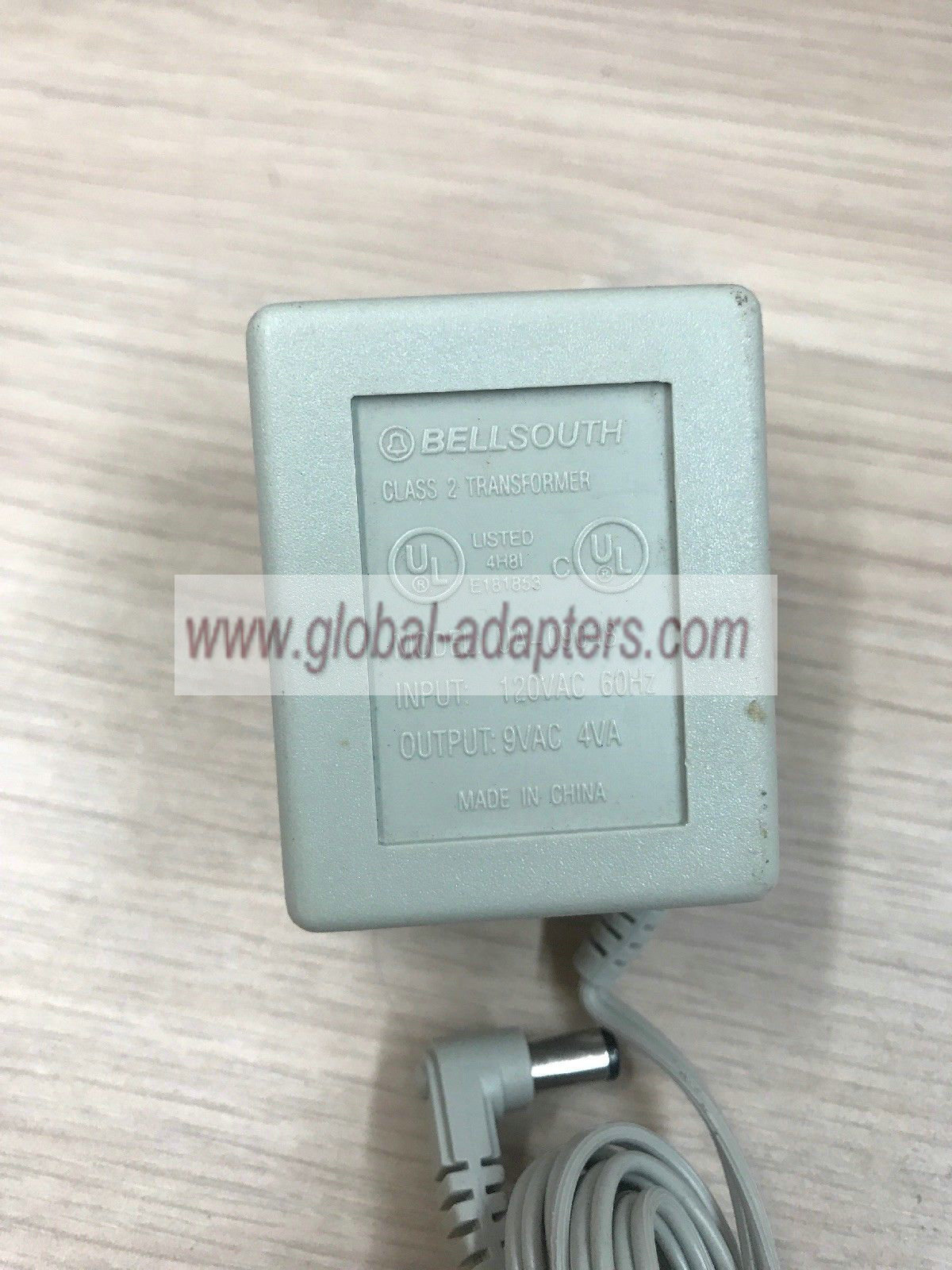 New 9V AC 4VA AC/AC Power Supply Adapter Charger FOR BELLSOUTH UA-0904B Class 2 Transformer New 9V AC 4VA AC/AC Power Supply Adapter Charger FOR BELLSOUTH UA-0904B Class 2 Transformer